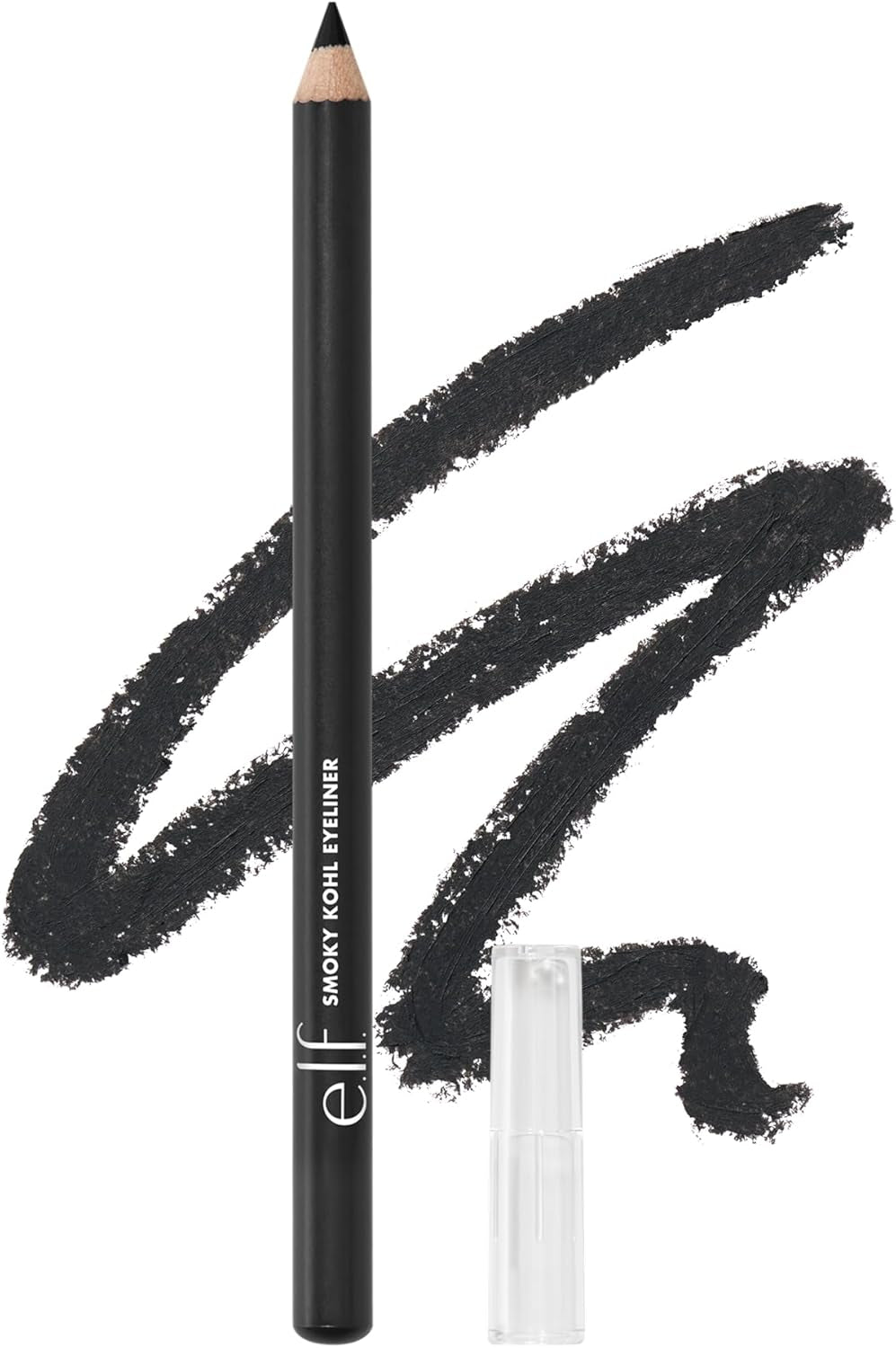 Smoky Kohl Eyeliner, Eye Pencil for Creating Long-Lasting, Bold, High-Pigmented Makeup Looks, Vegan & Cruelty-Free, Black Velvet