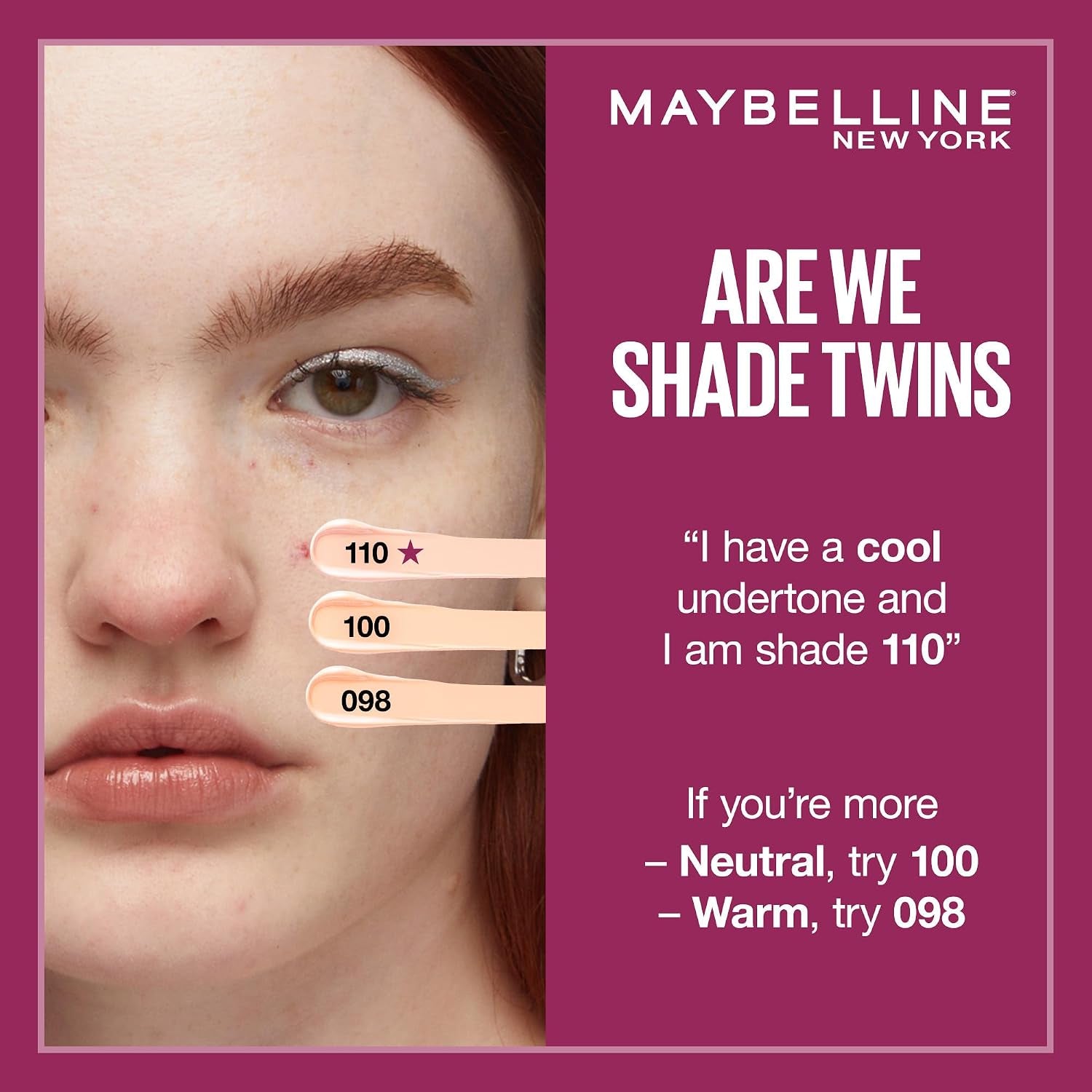 New York Instant Age Rewind Eraser Multi-Use Concealer, under Eye Dark Circles Treatment, Non-Comedogenic, up to 12 Hours Wear, Vegan, Shade: Fair (110), 6 Ml