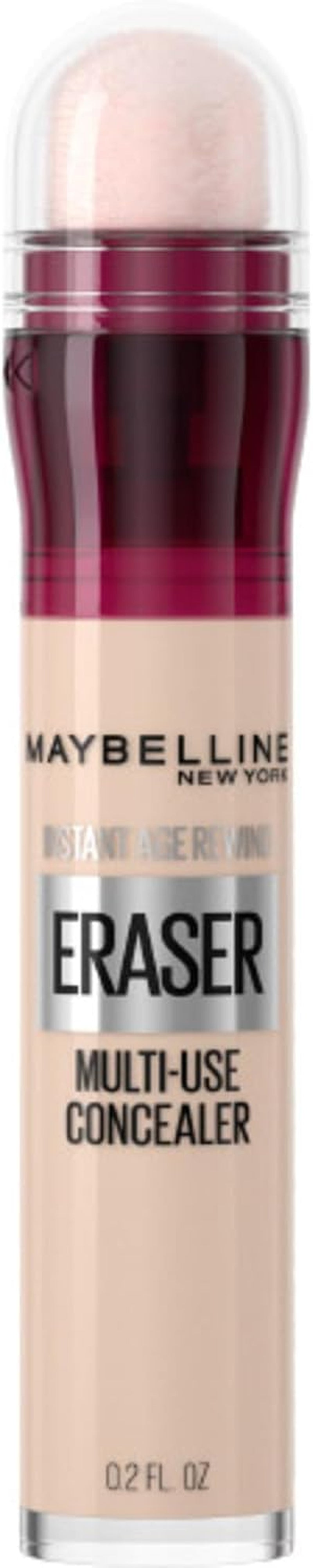 New York Instant Age Rewind Eraser Multi-Use Concealer, under Eye Dark Circles Treatment, Non-Comedogenic, up to 12 Hours Wear, Vegan, Shade: Fair (110), 6 Ml