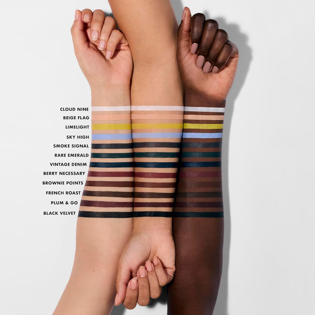 Smoky Kohl Eyeliner, Eye Pencil for Creating Long-Lasting, Bold, High-Pigmented Makeup Looks, Vegan & Cruelty-Free, Black Velvet