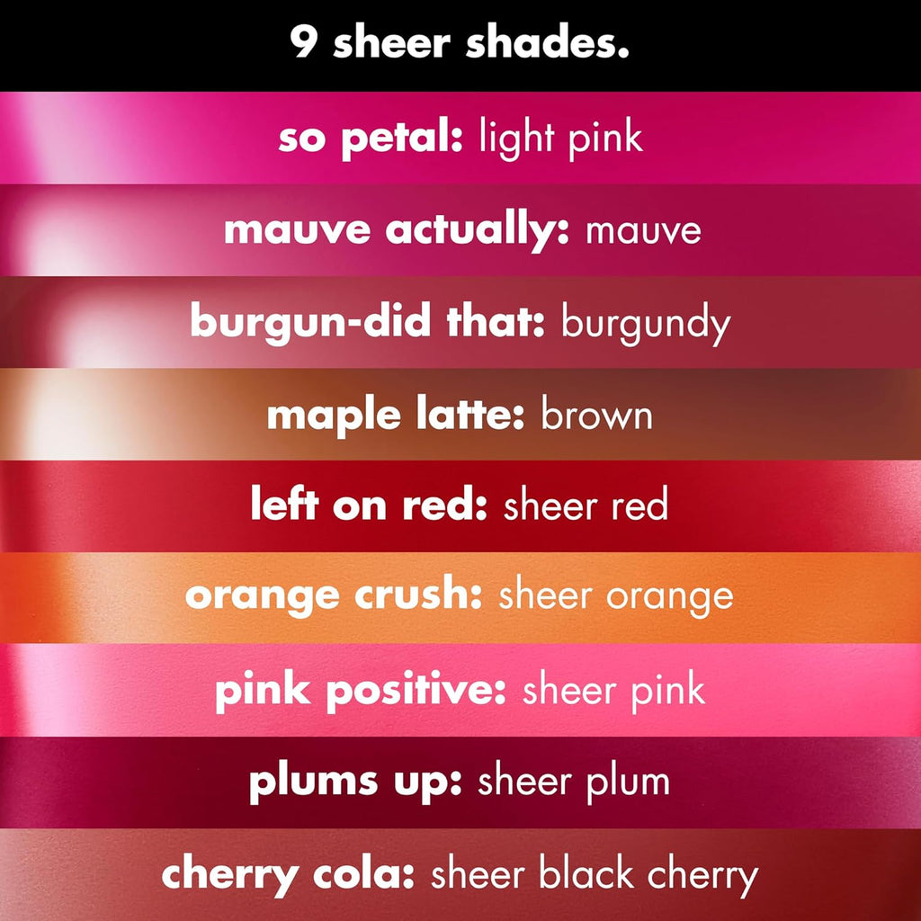 Sheer for It Blush Tint, Plums up | Multi-Use, Long-Lasting Lip & Cheek Makeup, Creates a Natural Flush Finish, Vegan & Cruelty-Free